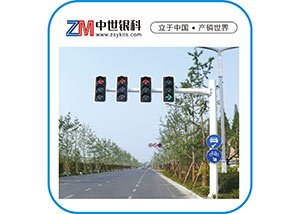 不等边八角悬臂信号灯
