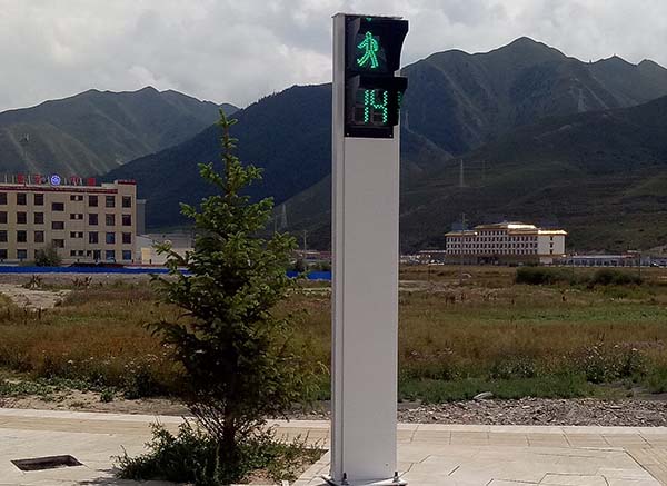 甘肃夏河一体式人行灯